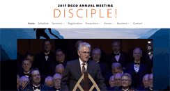 Desktop Screenshot of annualmeeting.okbaptist.com